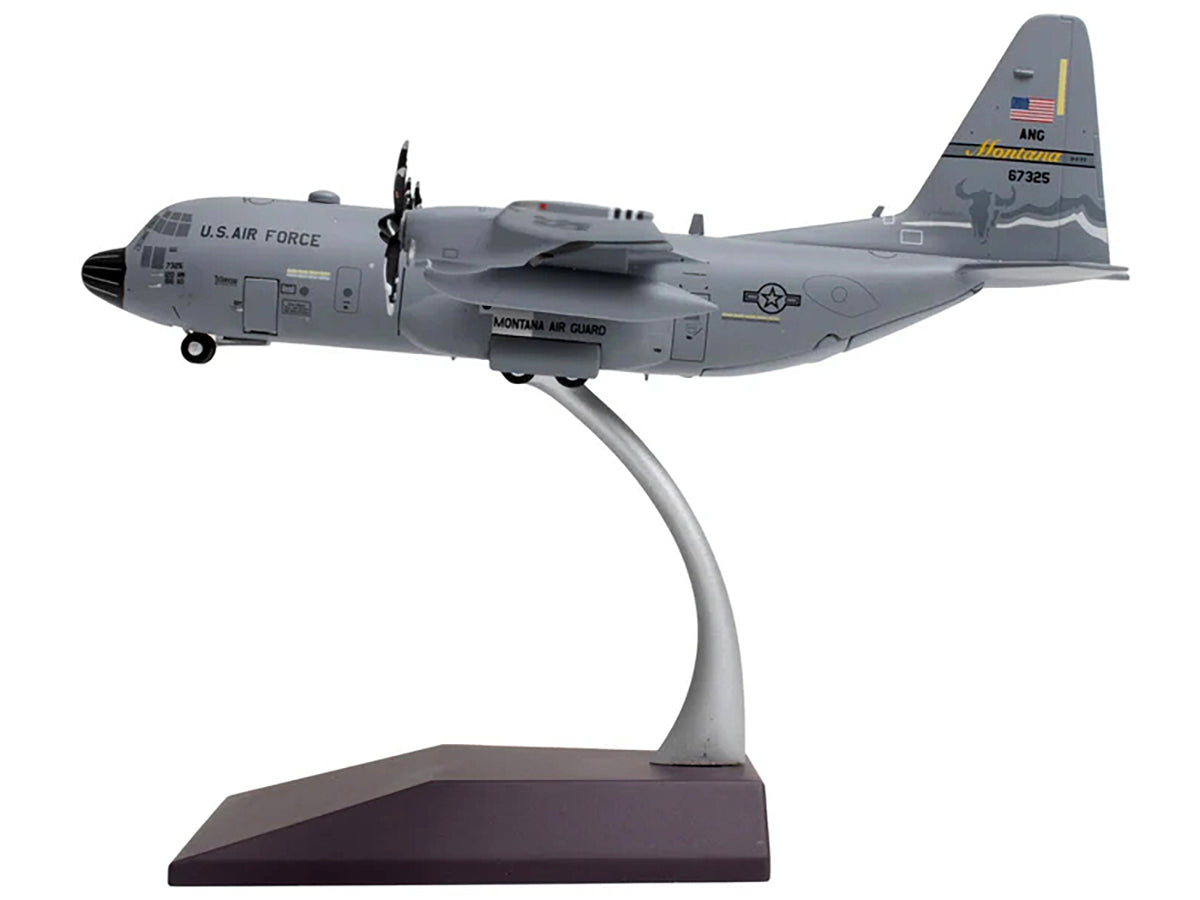 Lockheed C-130H3 Hercules Transport Aircraft "Montana Air National Guard Great Falls ANGB" United States Air Force "Gemini 200" Series 1/200 Diecast Model Airplane by GeminiJets - image 2