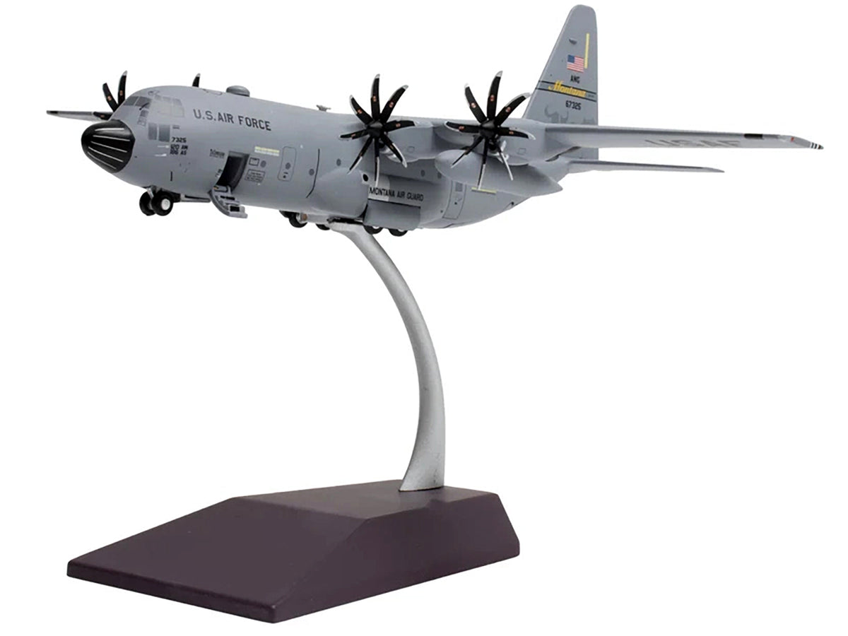 Lockheed C-130H3 Hercules Transport Aircraft "Montana Air National Guard Great Falls ANGB" United States Air Force "Gemini 200" Series 1/200 Diecast Model Airplane by GeminiJets - image 3