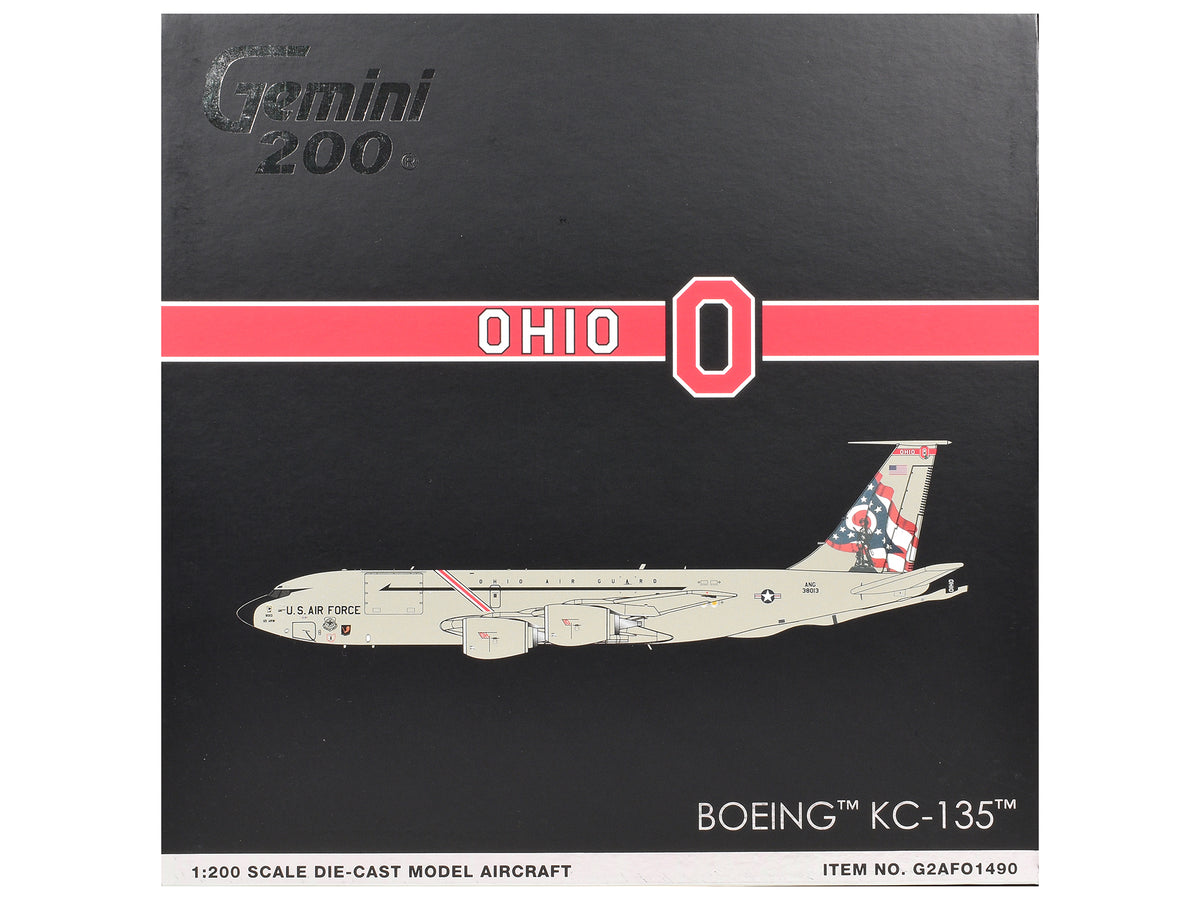 Boeing KC-135 Stratotanker Tanker Aircraft "63-8013 Ohio Air National Guard" United States Air Force "Gemini 200" Series 1/200 Diecast Model Airplane by GeminiJets
