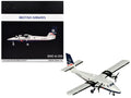 De Havilland DHC-6-300 Commercial Aircraft "British Airways Express" (N803AK) Gray with Blue Tail "Gemini 200" Series 1/200 Diecast Model Airplane by GeminiJets