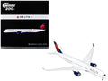 Airbus A350-900 Commercial Aircraft "Delta Air Lines" (N504DN) White with Red and Blue Tail "Gemini 200" Series 1/200 Diecast Model Airplane by GeminiJets