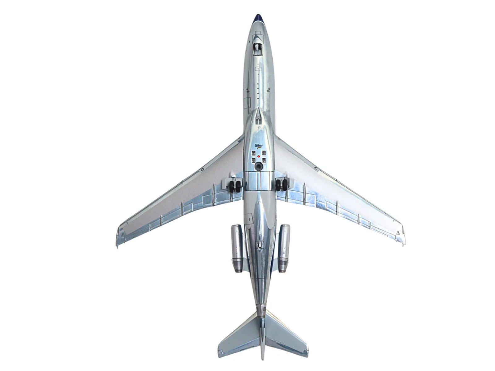 Boeing 727-100 Commercial Aircraft "Eastern Air Lines" (N8120N) Silver with Blue Stripes "Gemini 200" Series 1/200 Diecast Model Airplane by GeminiJets - image 5