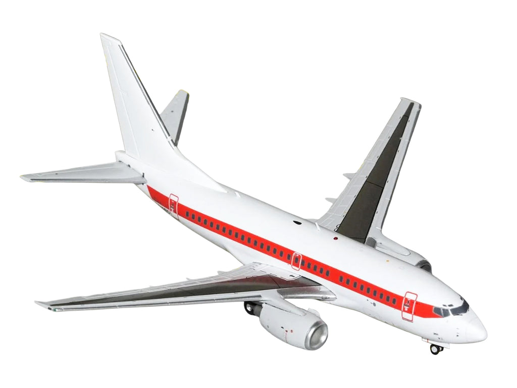 Boeing 737-600 Commercial Aircraft "EG&G - Janet Airlines" (N319BD) White with Red Stripes "Gemini 200" Series 1/200 Diecast Model Airplane by GeminiJets