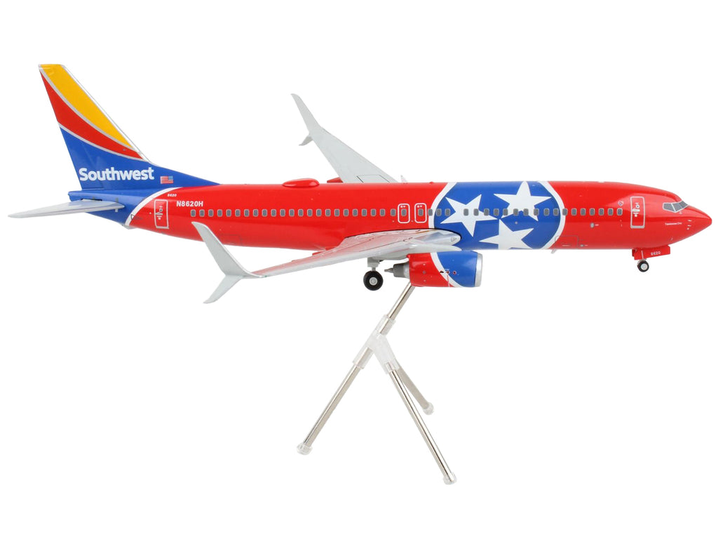 Boeing 737-800 Commercial Aircraft "Southwest Airlines - Tennessee One" Tennessee Flag Livery "Gemini 200" Series 1/200 Diecast Model Airplane by GeminiJets - image 2