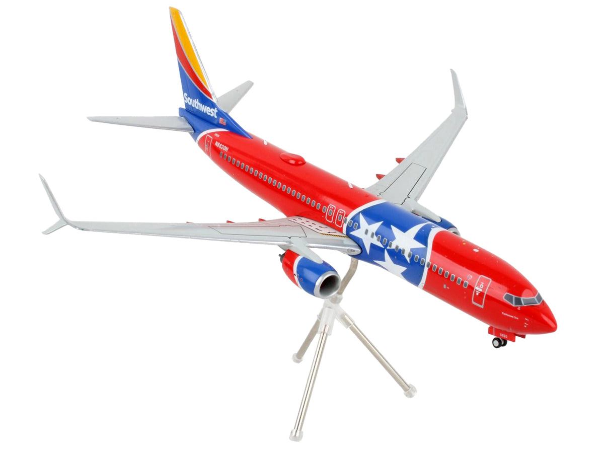 Boeing 737-800 Commercial Aircraft "Southwest Airlines - Tennessee One" Tennessee Flag Livery "Gemini 200" Series 1/200 Diecast Model Airplane by GeminiJets - image 3