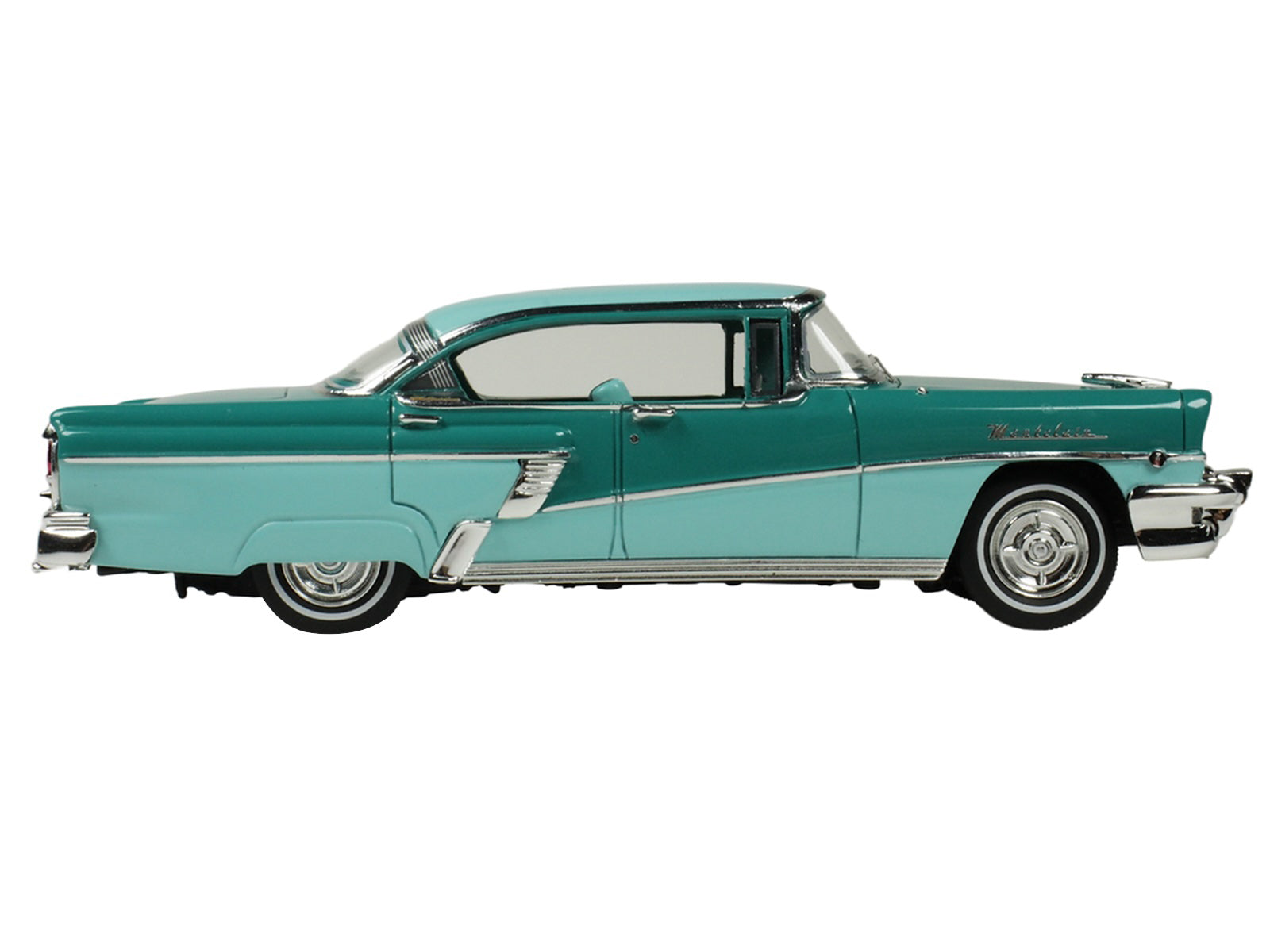 1956 Mercury Montclair Phaeton Heather Green and Verona Green with Green Interior Limited Edition to 200 pieces Worldwide 1/43 Model Car by Goldvarg Collection - image 3