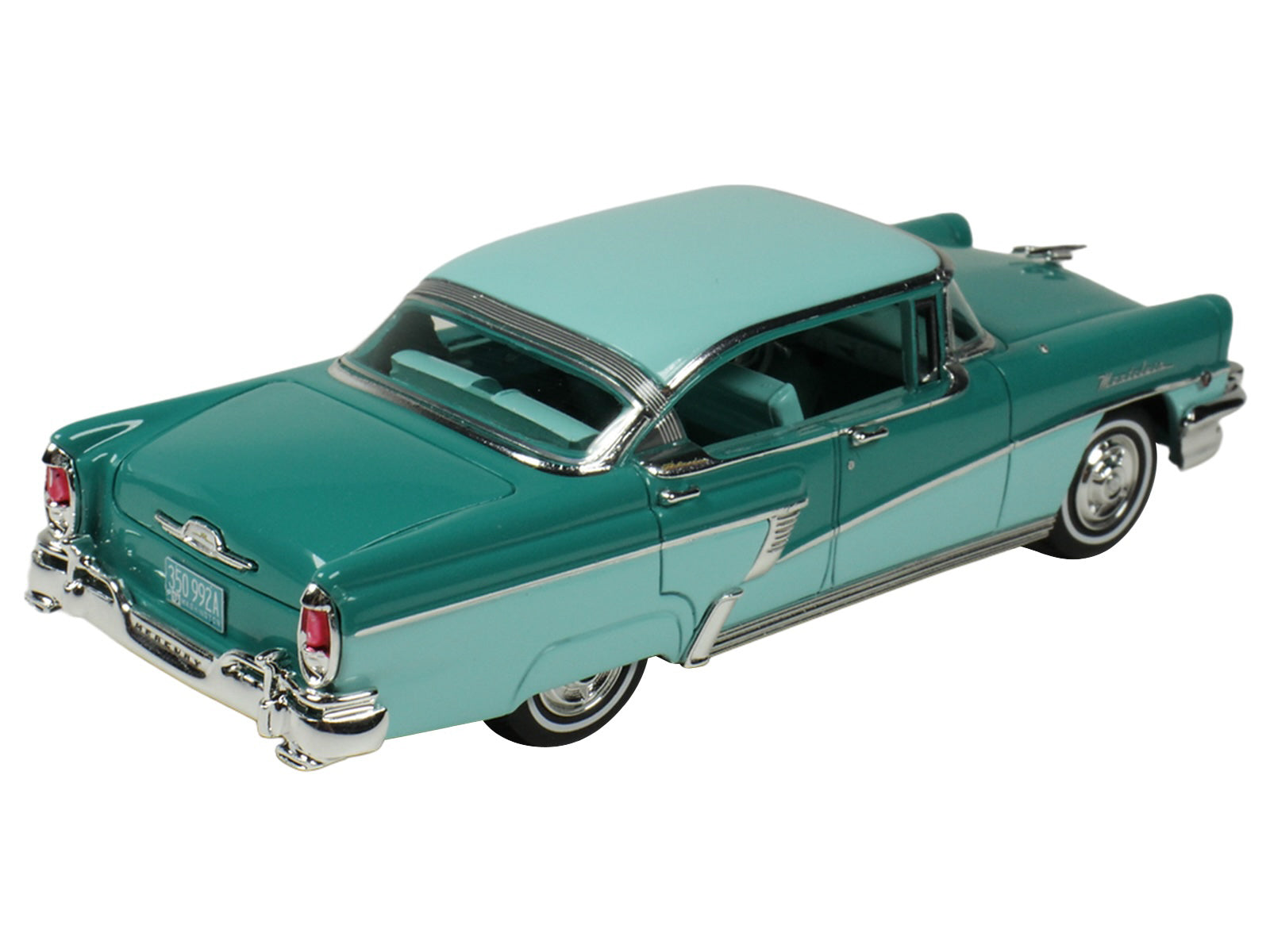 1956 Mercury Montclair Phaeton Heather Green and Verona Green with Green Interior Limited Edition to 200 pieces Worldwide 1/43 Model Car by Goldvarg Collection - image 4