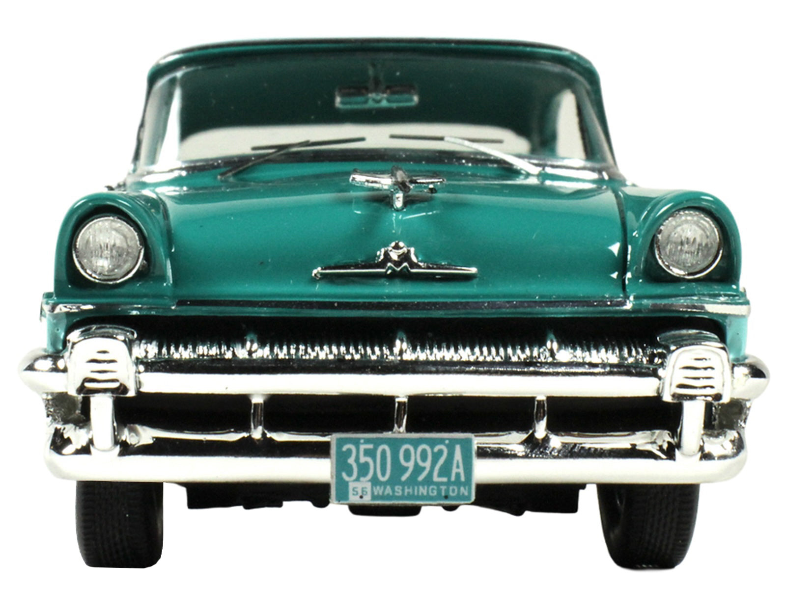 1956 Mercury Montclair Phaeton Heather Green and Verona Green with Green Interior Limited Edition to 200 pieces Worldwide 1/43 Model Car by Goldvarg Collection - image 5