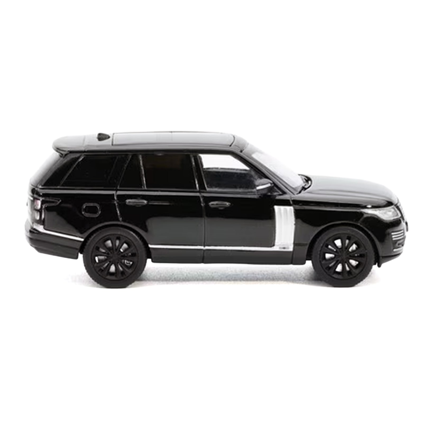 2021 Land Rover Range Rover Black 1/64 Diecast Model Car by GCD x Enchery