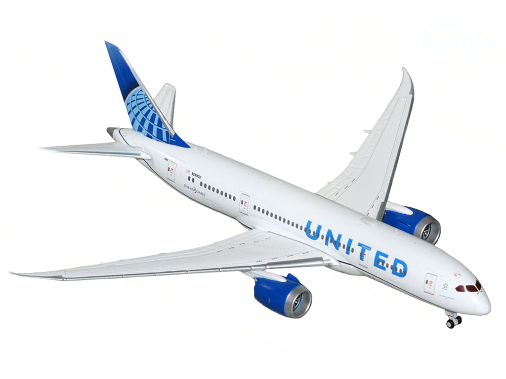 Boeing 787-8 Commercial Aircraft "United Airlines" (N26902) White with Blue Tail 1/400 Diecast Model Airplane by GeminiJets - image 2