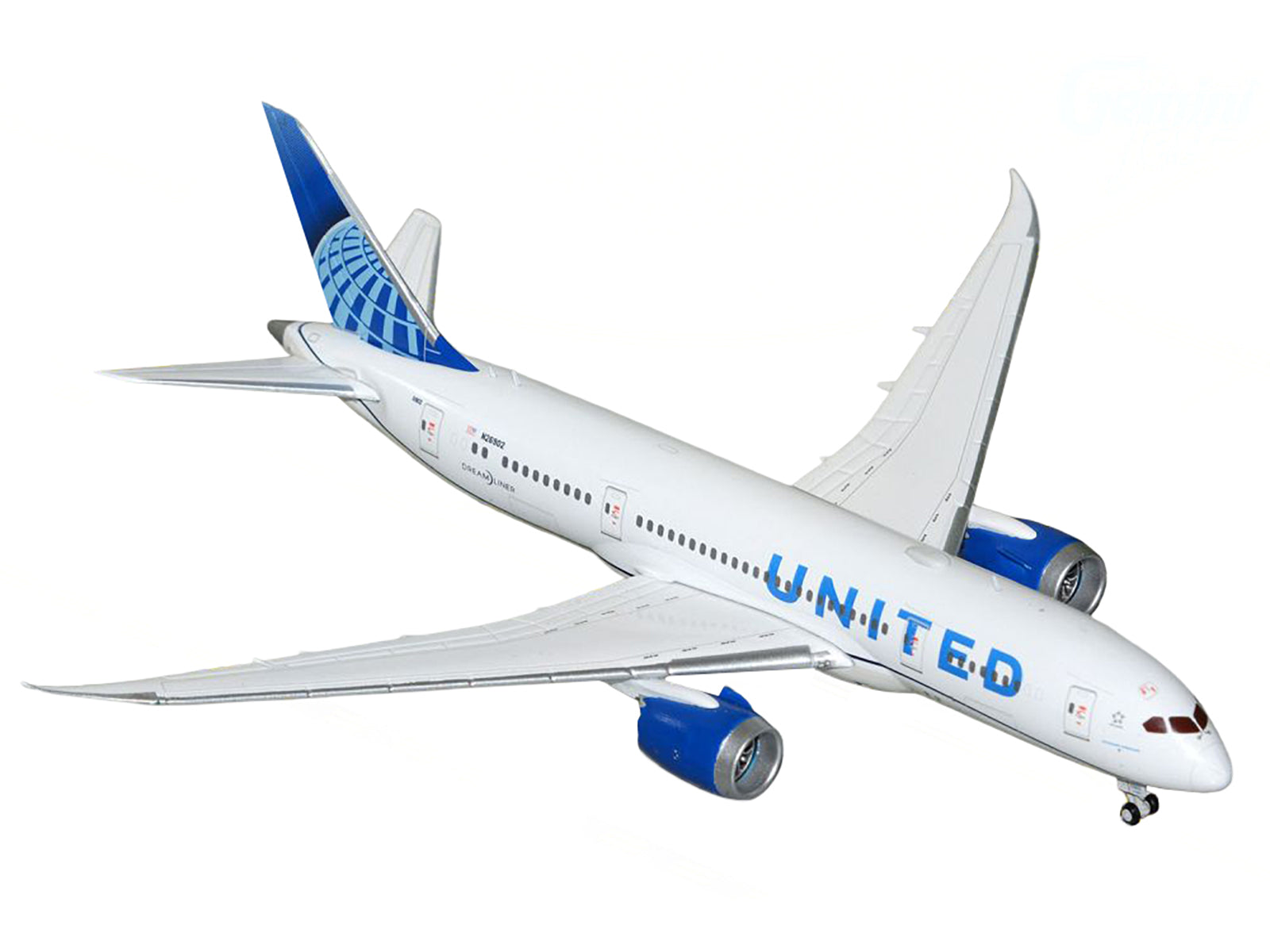 Boeing 787-8 Commercial Aircraft "United Airlines" (N26902) White with Blue Tail 1/400 Diecast Model Airplane by GeminiJets - image 2
