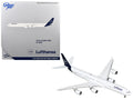 Airbus A340-600 Commercial Aircraft "Lufthansa" (D-AIHF) White with Dark Blue Tail 1/400 Diecast Model Airplane by GeminiJets