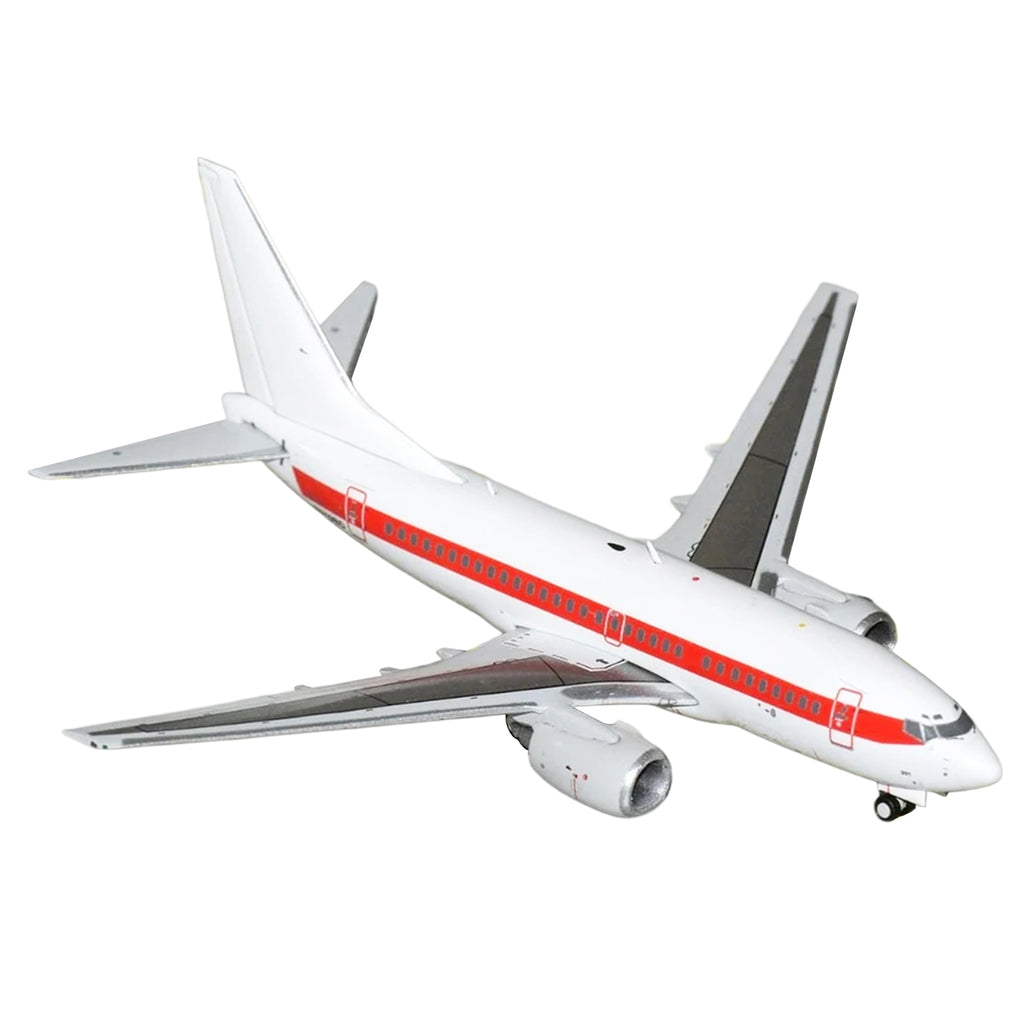 Boeing 737-600 Transport Aircraft "EG&G - Janet Airlines" (N319BD) White with Red Stripes 1/400 Diecast Model Airplane by GeminiJets