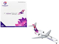 Boeing 717-200 Commercial Aircraft "Hawaiian Airlines" (N494HA) White with Purple Tail Graphics 1/400 Diecast Model Airplane by GeminiJets