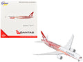 Boeing 787-9 Commercial Aircraft "Qantas - Yam Dreaming" (VH-ZND) White with Red Graphics 1/400 Diecast Model Airplane by GeminiJets