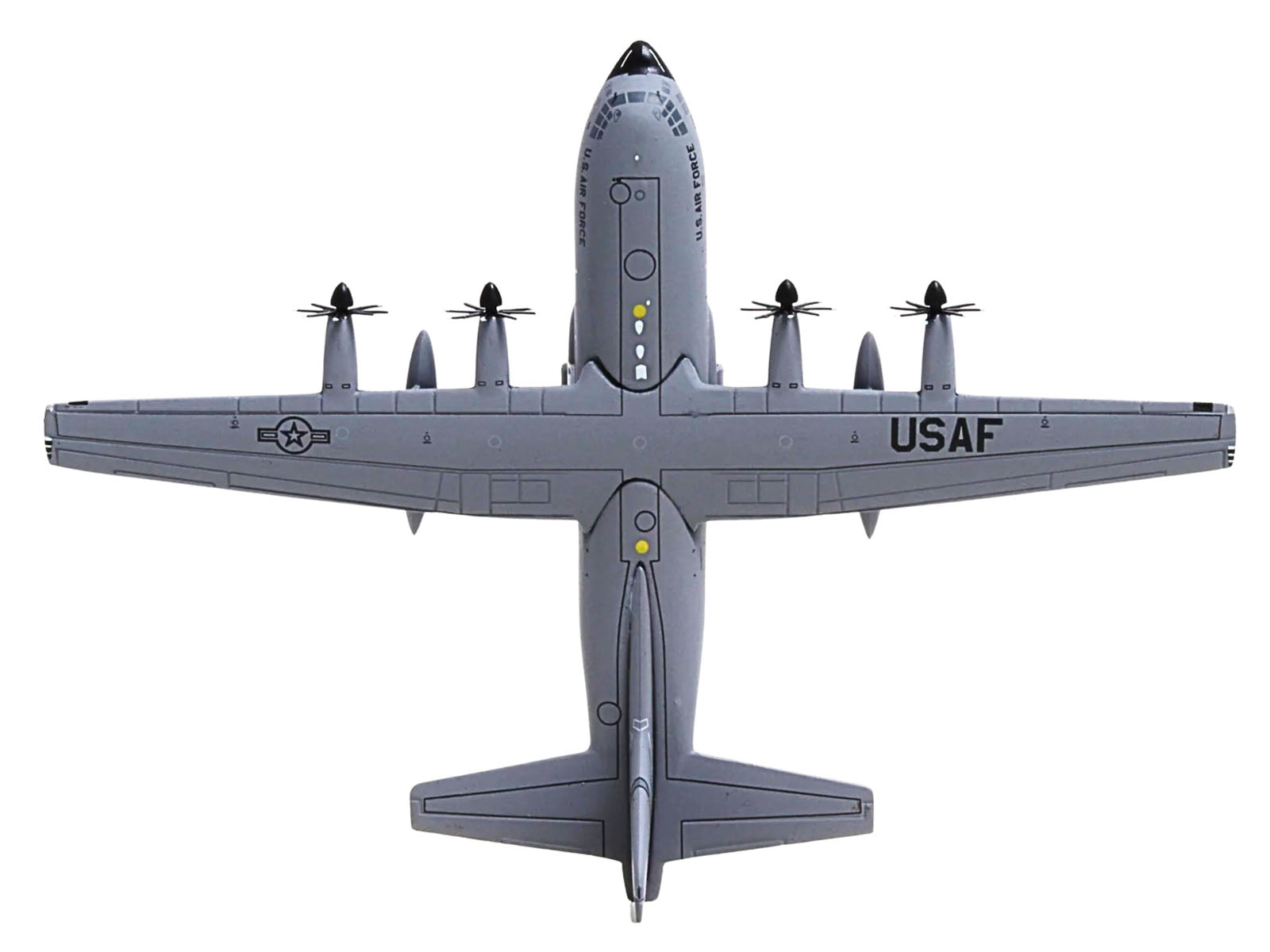 Lockheed C-130H3 Hercules Transport Aircraft "96-7325 120th Airlift Wing Montana Air National Guard" United States Air Force "Gemini Macs" Series 1/400 Diecast Model Airplane by GeminiJets - image 5