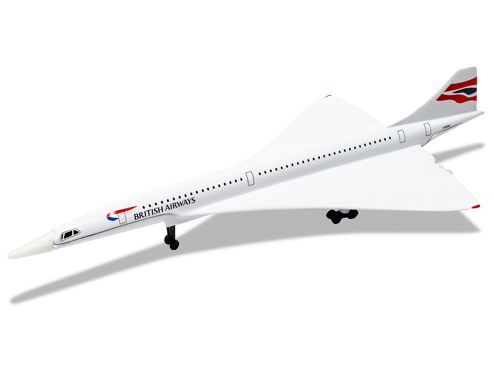 BAe/Aerospatiale Concorde Commercial Aircraft "British Airways" White "Best of British" Series Diecast Model by Corgi - image 2