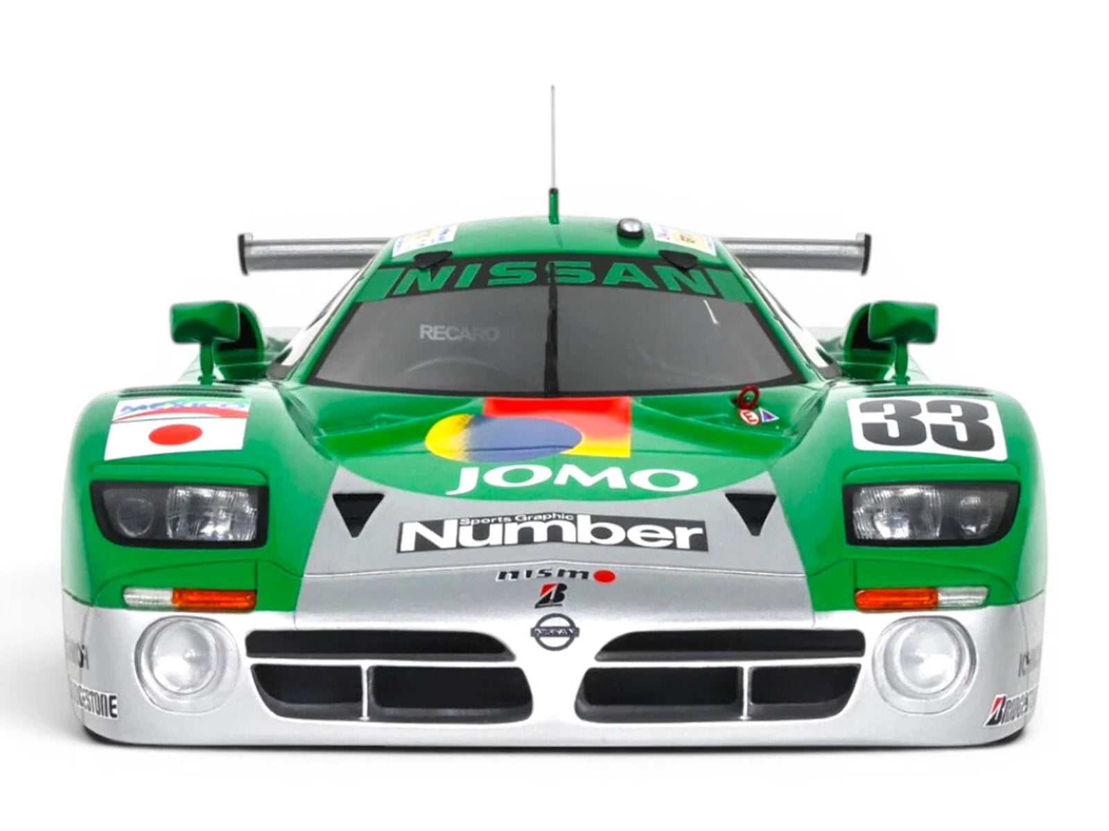 Nissan R390 GT1 #33 Satoshi Motoyama - Takuya Kurosawa - Masami Kageyama "NISMO" "24 Hours of Le Mans" (1998) 1/18 Model Car by GT Spirit
