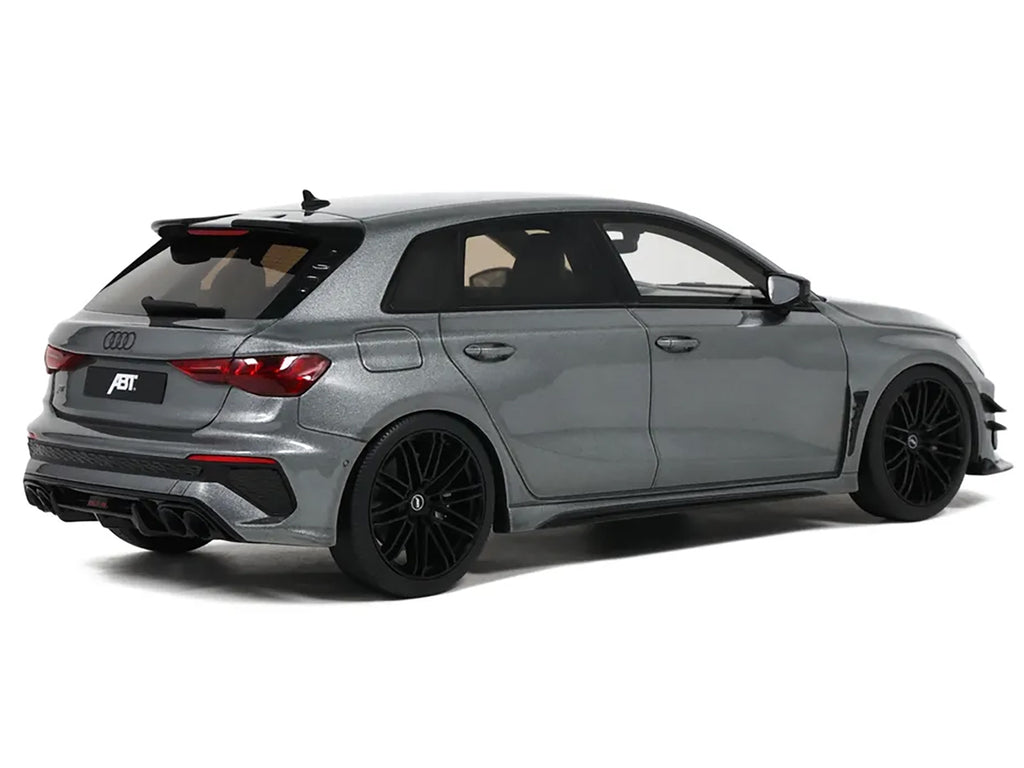 Audi ABT RS3-R Daytona Gray Metallic 1/18 Model Car by GT Spirit - image 4