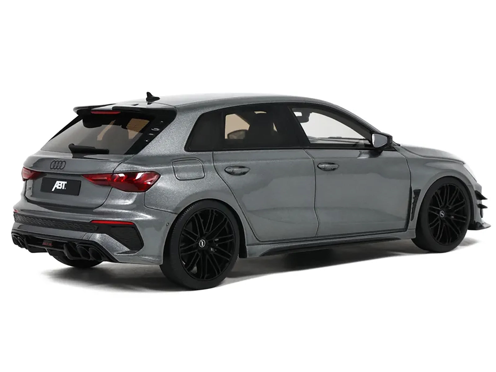 Audi ABT RS3-R Daytona Gray Metallic 1/18 Model Car by GT Spirit - image 4