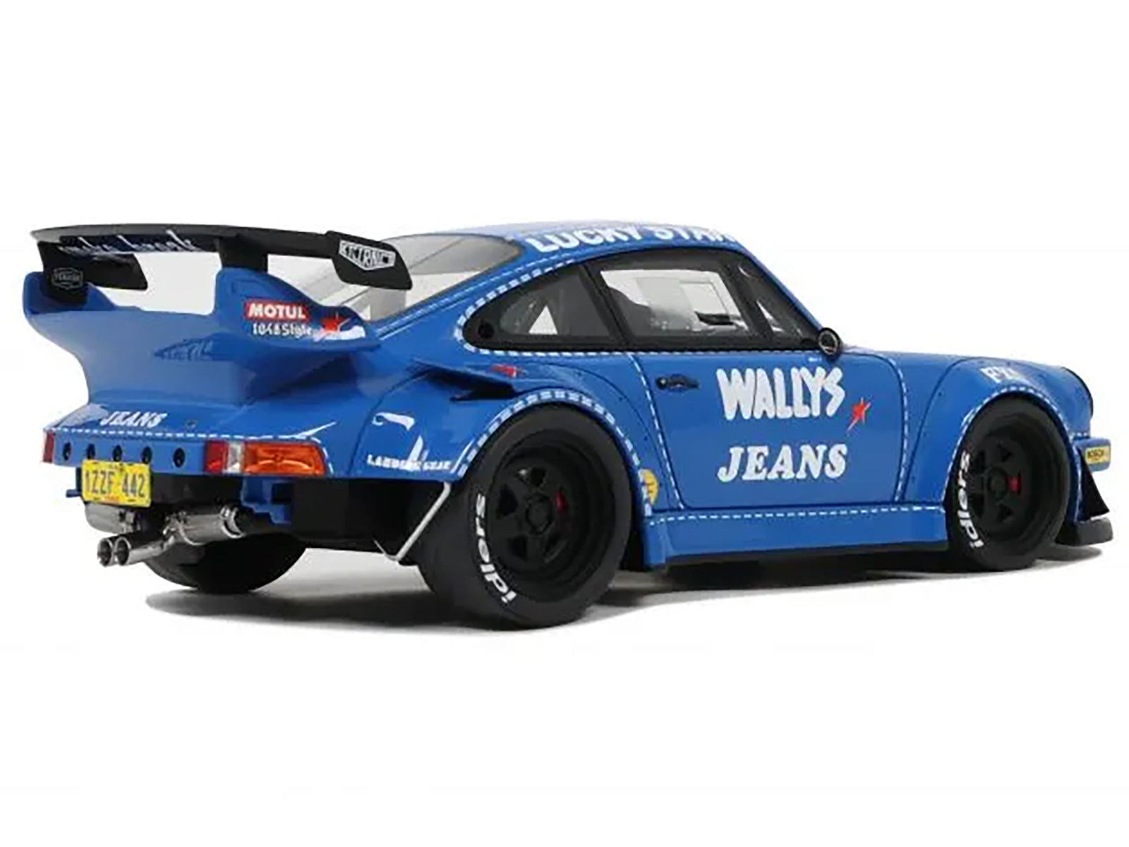 RWB Bodykit "OSHO Arrow" Blue 1/18 Model Car by GT Spirit - image 5