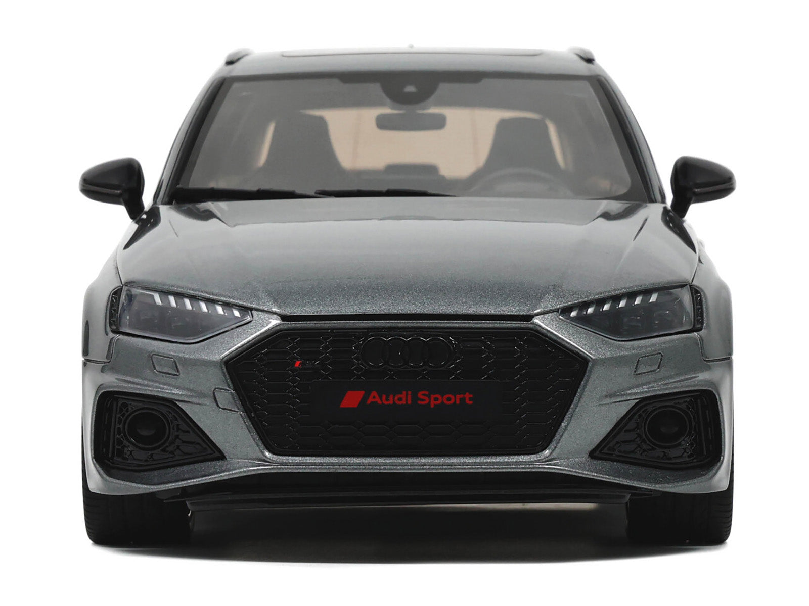 Audi RS 4 Competition Gray Metallic 1/18 Model Car by GT Spirit - image 5