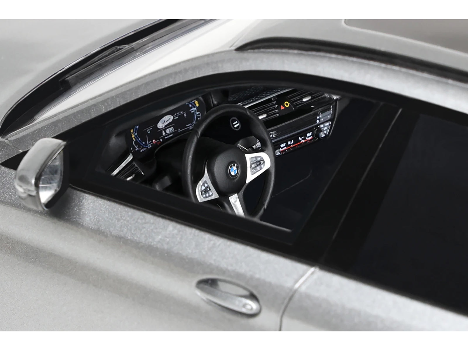 2023 BMW 530E XDrive M Silver Metallic 1/18 Model Car by GT Spirit - image 2