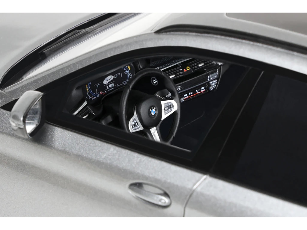 2023 BMW 530E XDrive M Silver Metallic 1/18 Model Car by GT Spirit