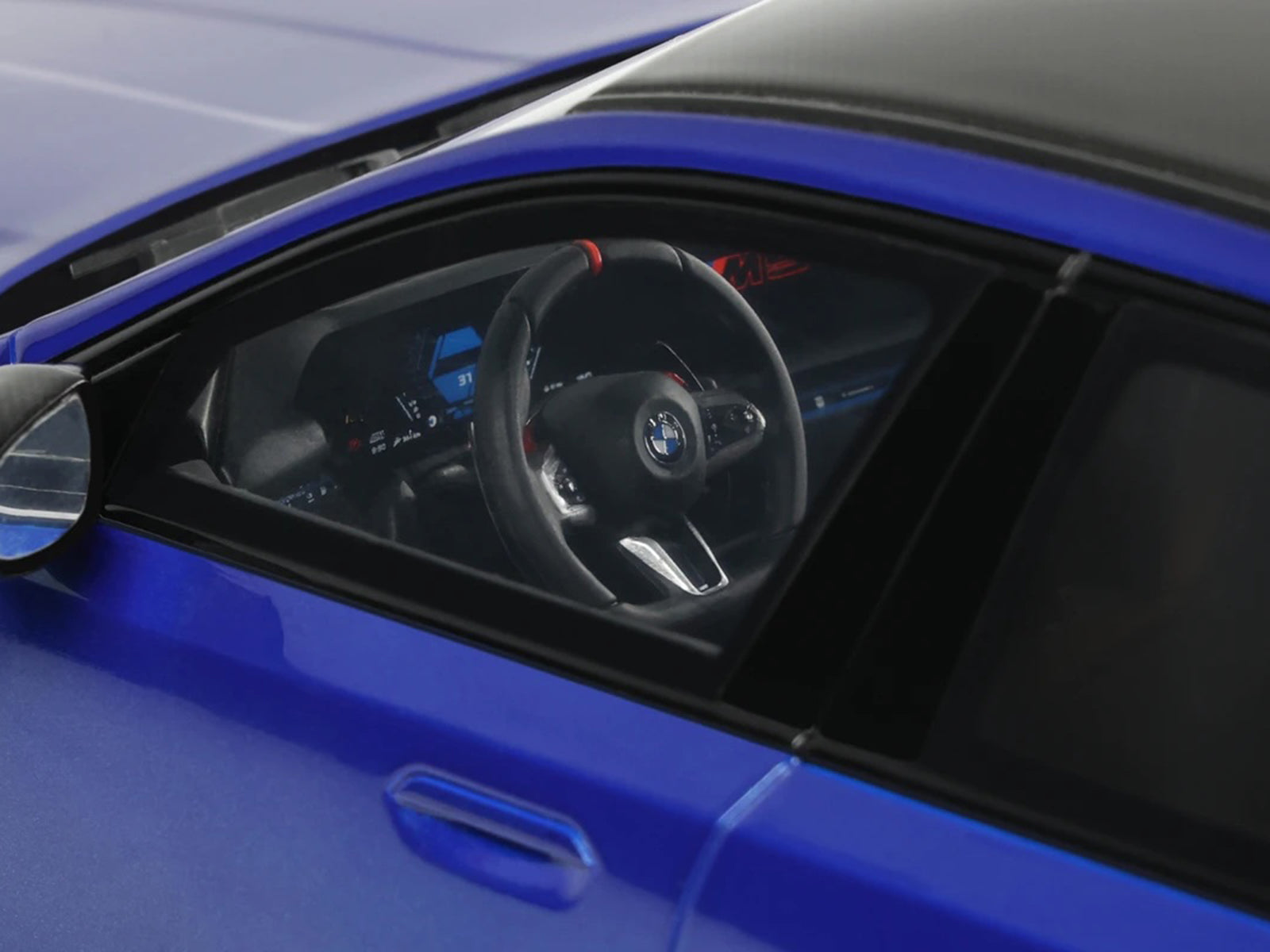 2024 BMW M5 (G90) Marina Bay Blue Metallic with Black Top 1/18 Model Car by GT Spirit - image 2