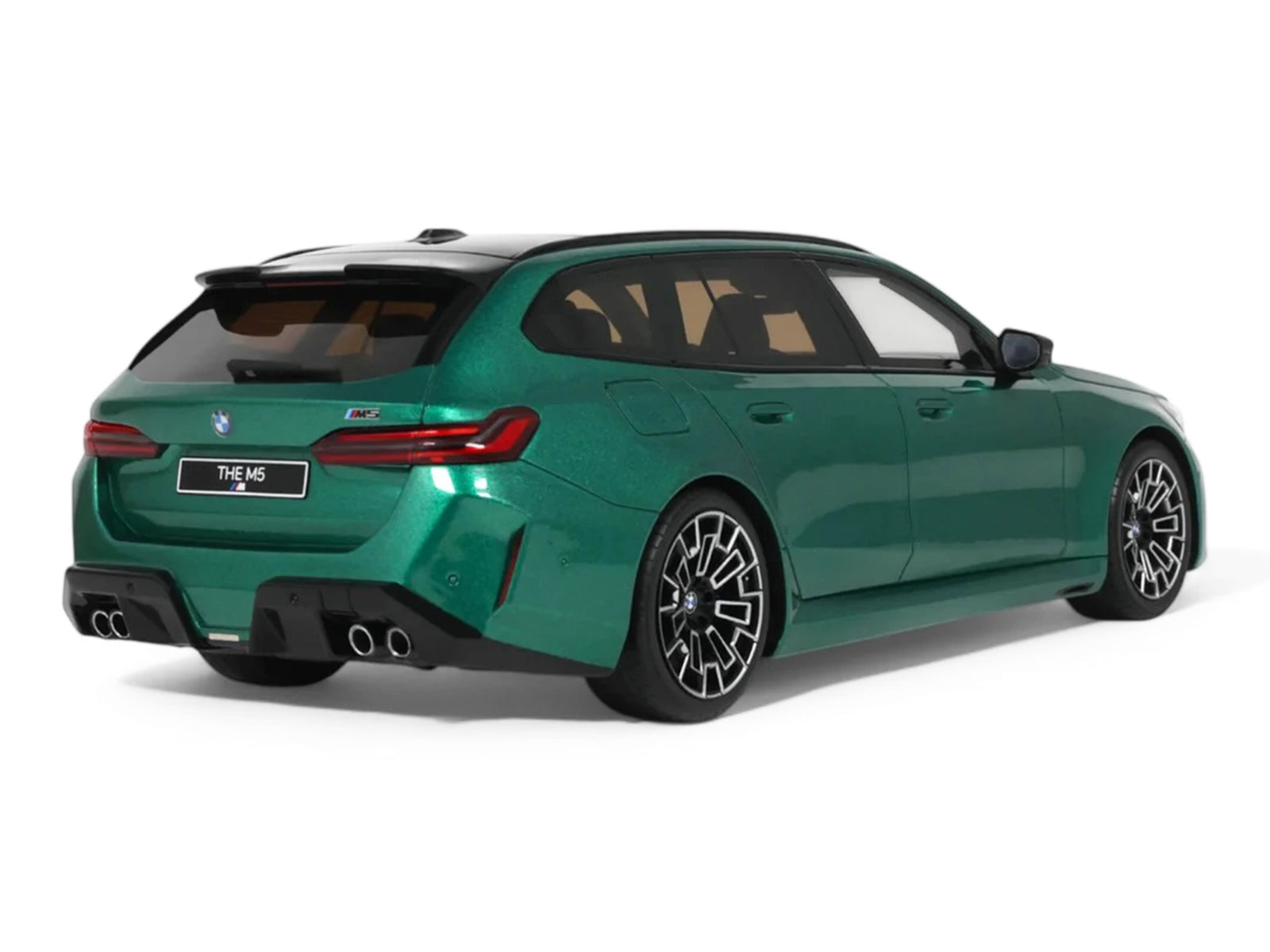2024 BMW M5 Touring (G99) Isle of Man Green Metallic with Black Top 1/18 Model Car by GT Spirit - image 5