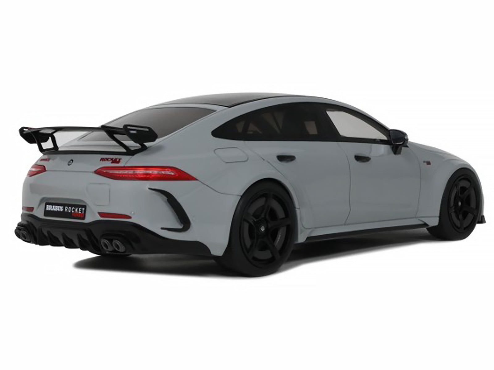 2024 Brabus Rocket 1000 Nardo Gray with Black Top 1/18 Model Car by GT Spirit - image 5