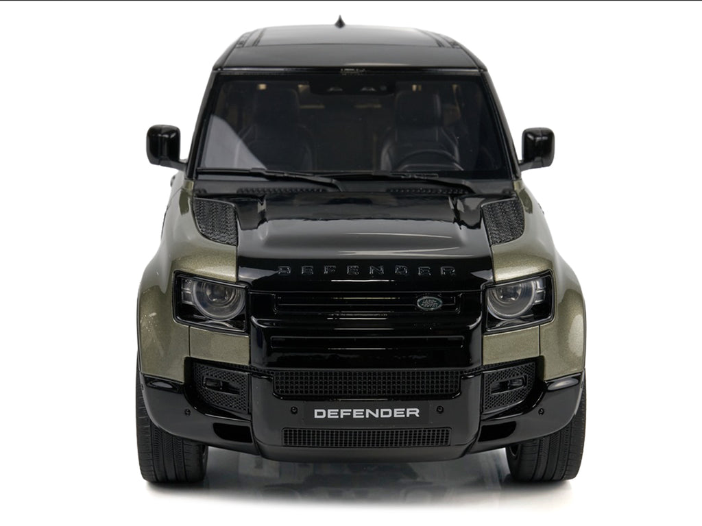 2021 Land Rover Defender 90 P400 X-Dynamic HSE Pangea Green Metallic 1/18 Model Car by GT Spirit - image 5