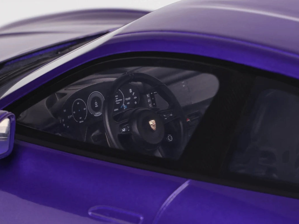 2023 Porsche Taycan Turbo GT Purple Sky Metallic 1/18 Model Car by GT Spirit - image 2