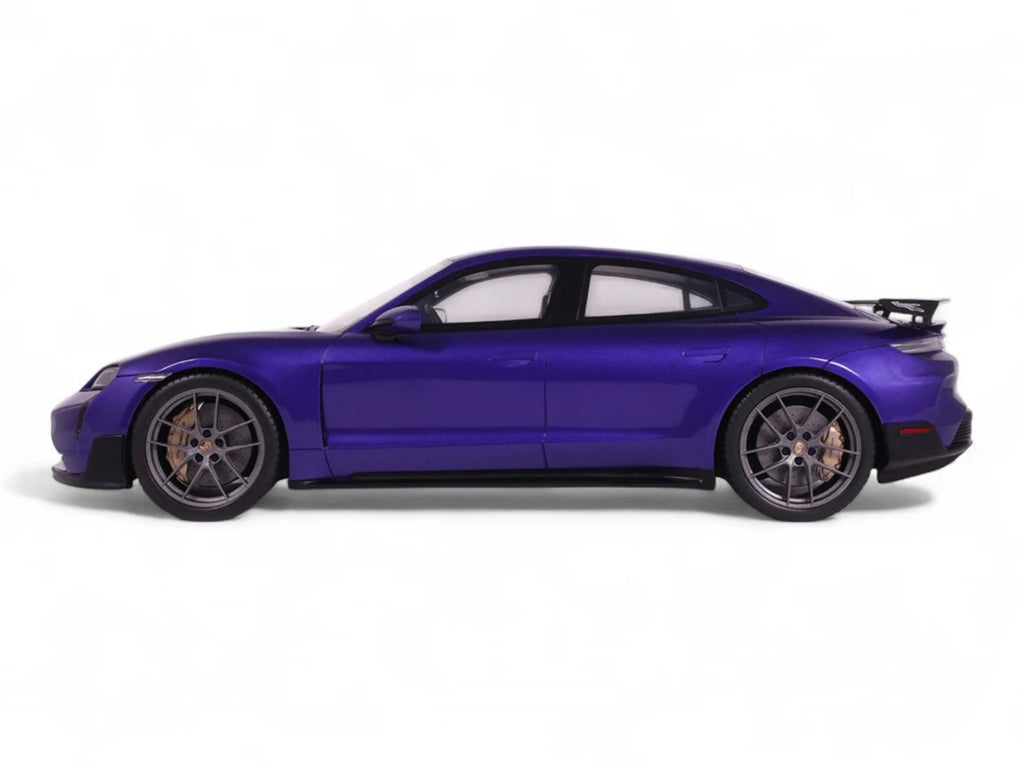 2023 Porsche Taycan Turbo GT Purple Sky Metallic 1/18 Model Car by GT Spirit - image 4