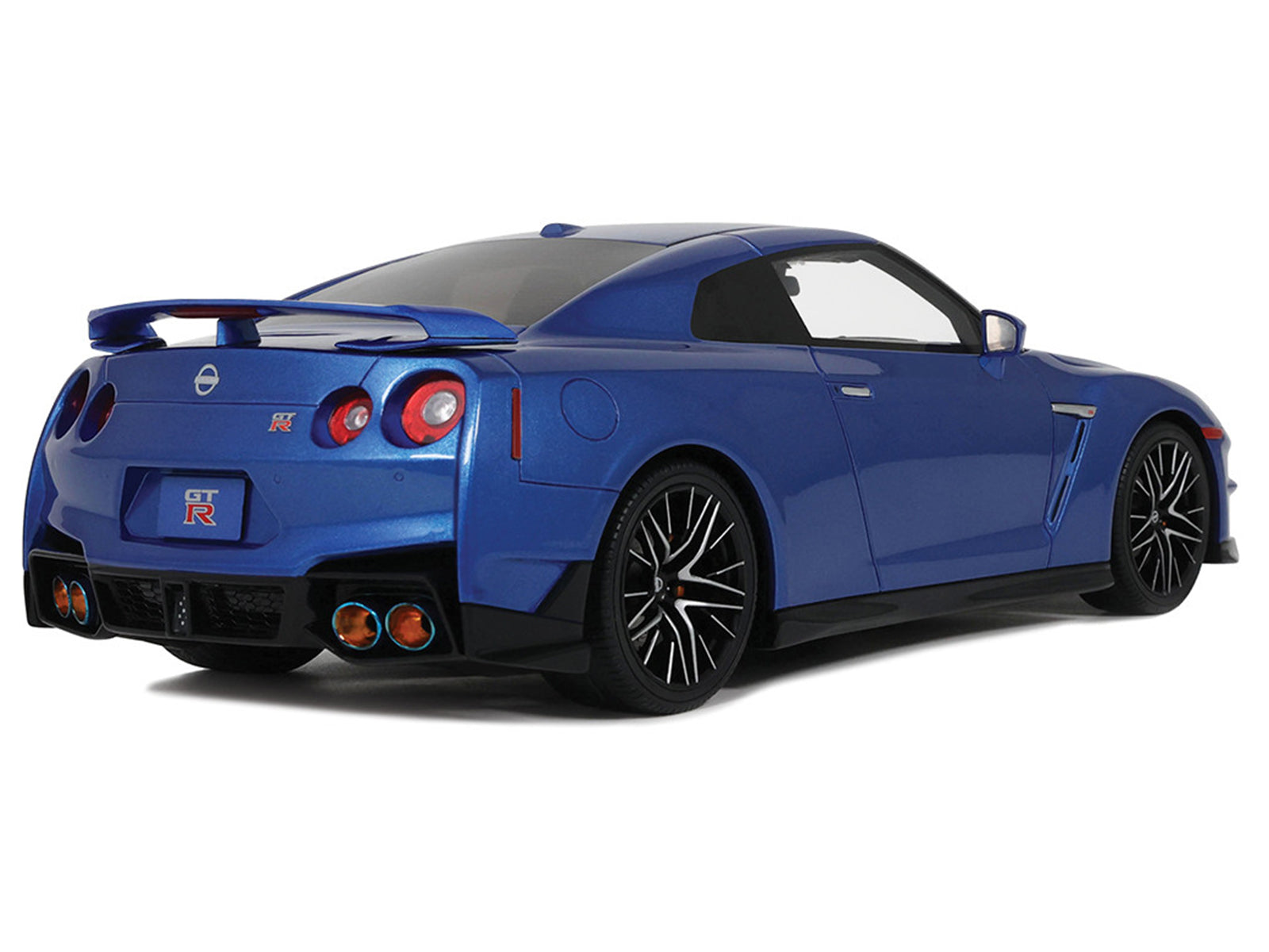 2024 Nissan GT-R Skyline Edition Bayside Blue Metallic 1/18 Model Car by GT Spirit - image 5