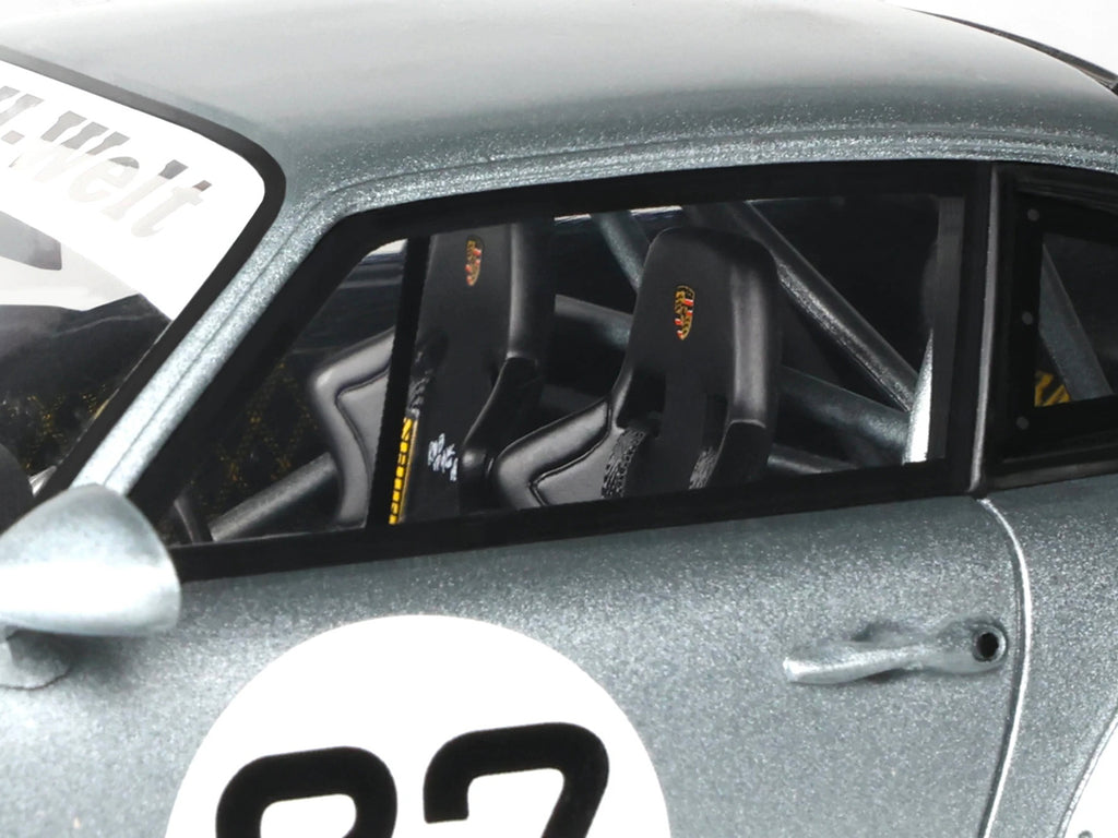 2024 RWB Yuiitsumuni #27 Silver Metallic 1/18 Model Car by GT Spirit - image 2