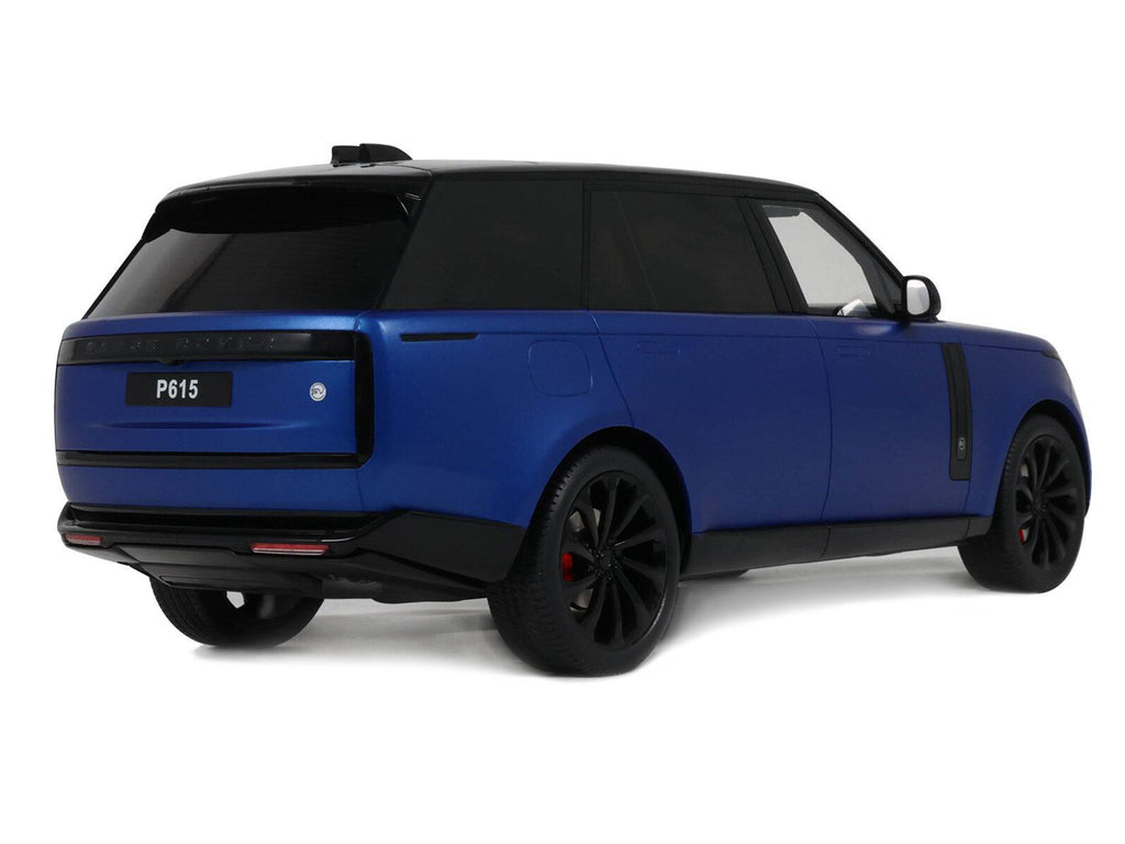 2024 Range Rover P615 SV Blue Metallic with Black Top 1/18 Model Car by GT Spirit - image 5