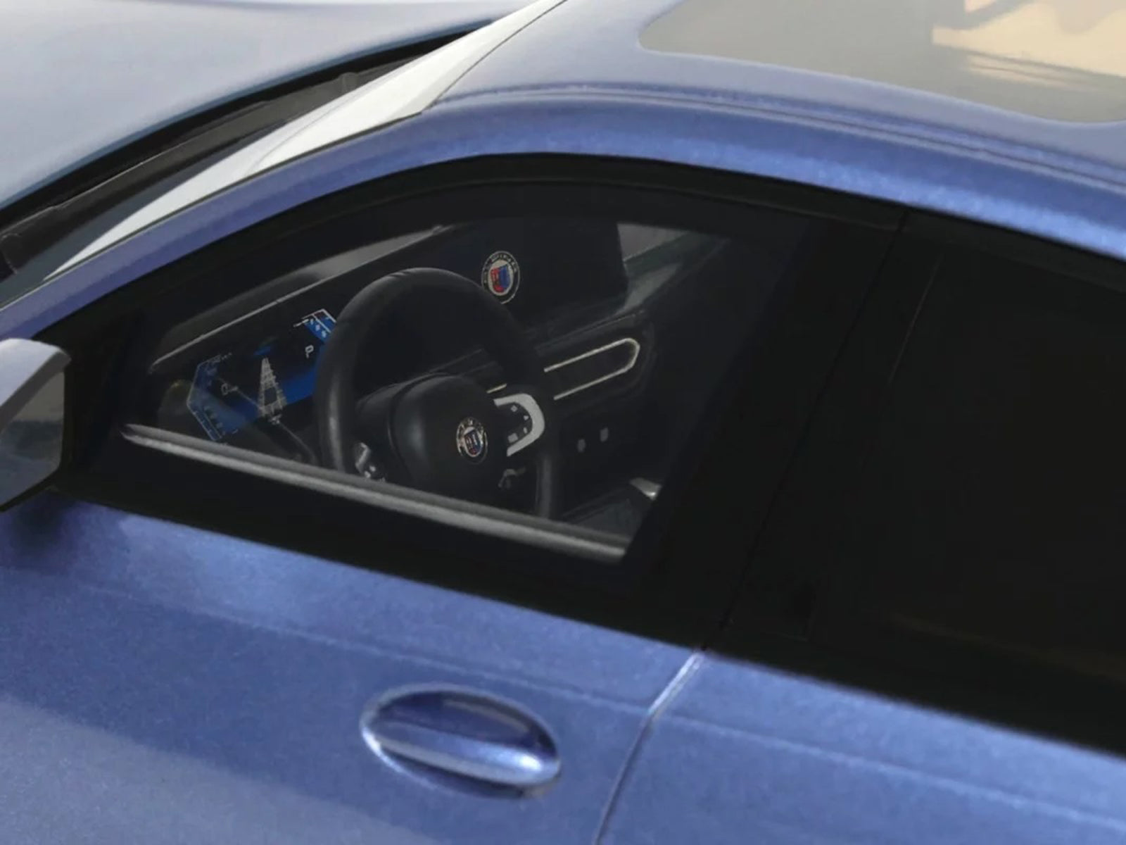 2024 BMW Alpina B3 GT Saloon Blue Metallic 1/18 Model Car by GT Spirit - image 2