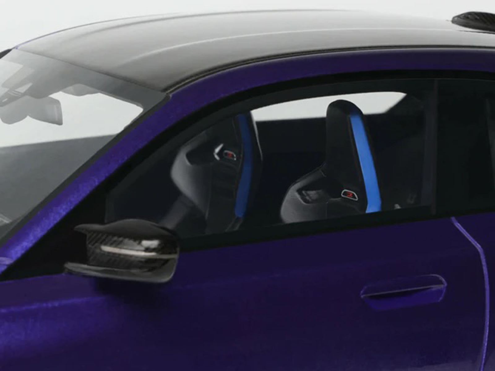 2025 BMW M2 CS Blue Metallic with Black Top 1/18 Model Car by GT Spirit - image 2