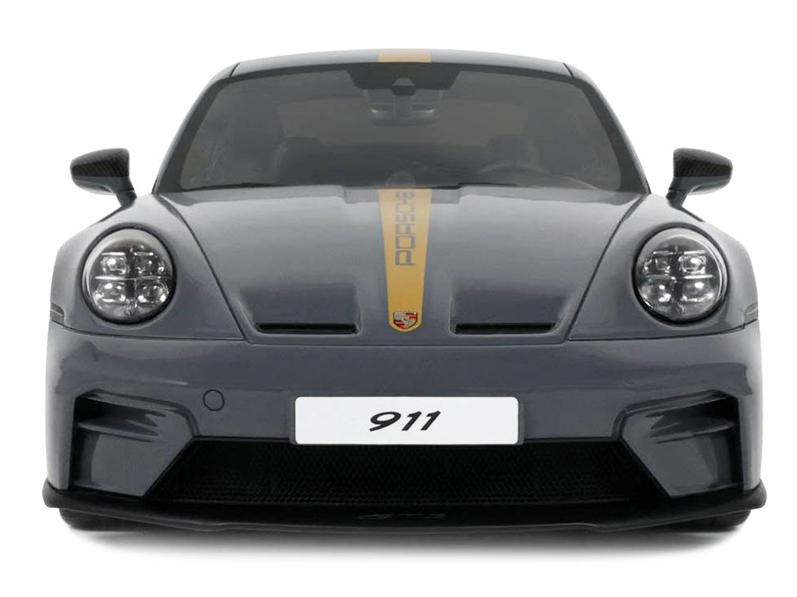 2025 Porsche 911 (992.2) GT3 Touring Gray with Gold Stripe 1/18 Model Car by GT Spirit - image 4