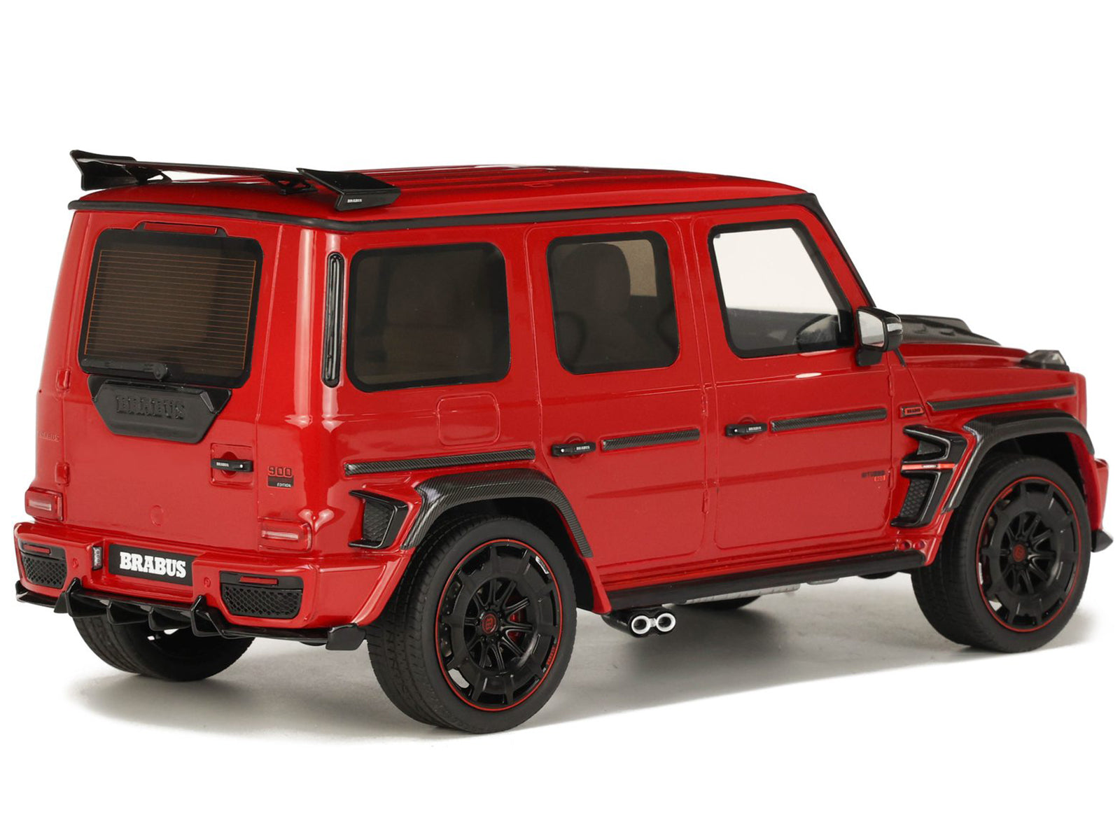 2022 Brabus 900 Rocket Edition Red with Carbon Hood 1/18 Model Car by GT Spirit - image 5