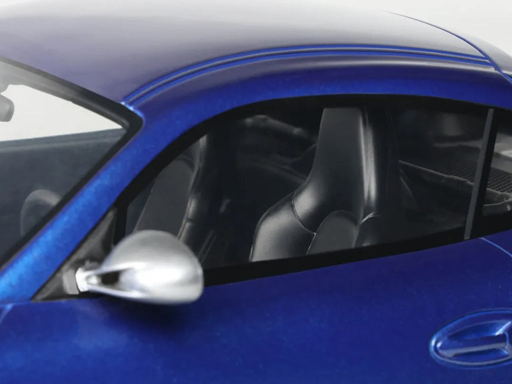 2012 Porsche Cayman R Aqua Blue Metallic 1/18 Model Car by GT Spirit - image 3
