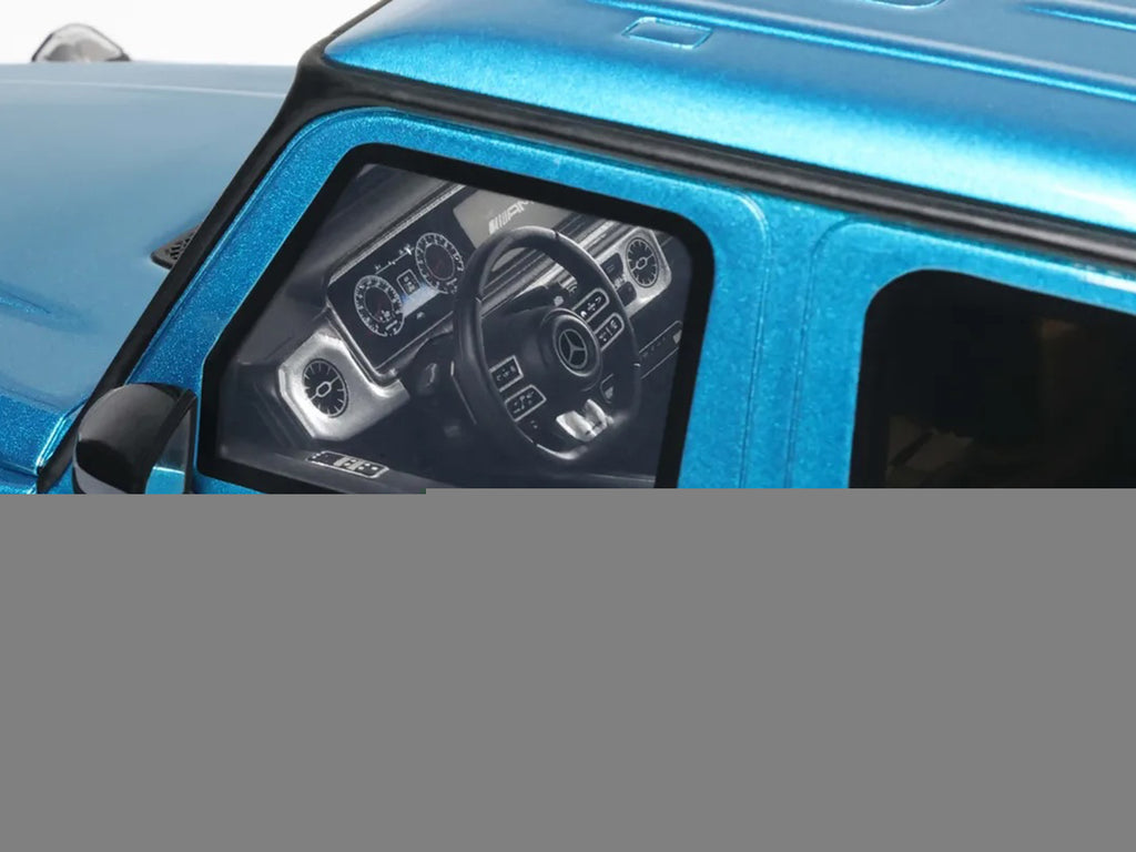 2024 Mercedes-Benz G 63 AMG Hyper Blue Magno Metallic 1/18 Model Car by GT Spirit - image 2
