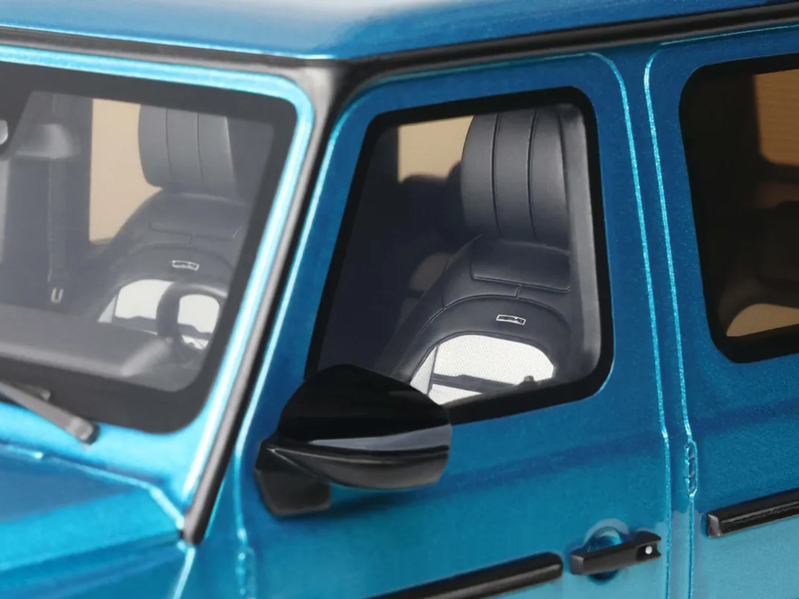 2024 Mercedes-Benz G 63 AMG Hyper Blue Magno Metallic 1/18 Model Car by GT Spirit - image 3