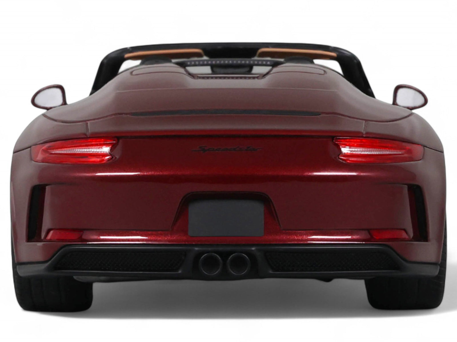 2019 Porsche 911 (991.2) Speedster #57 "Heritage Edition" Cherry Red Metallic 1/18 Model Car by GT Spirit - image 5