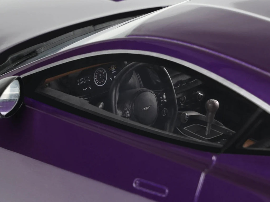 2023 Aston Martin Valour Purple Metallic 1/18 Model Car by GT Spirit - image 3