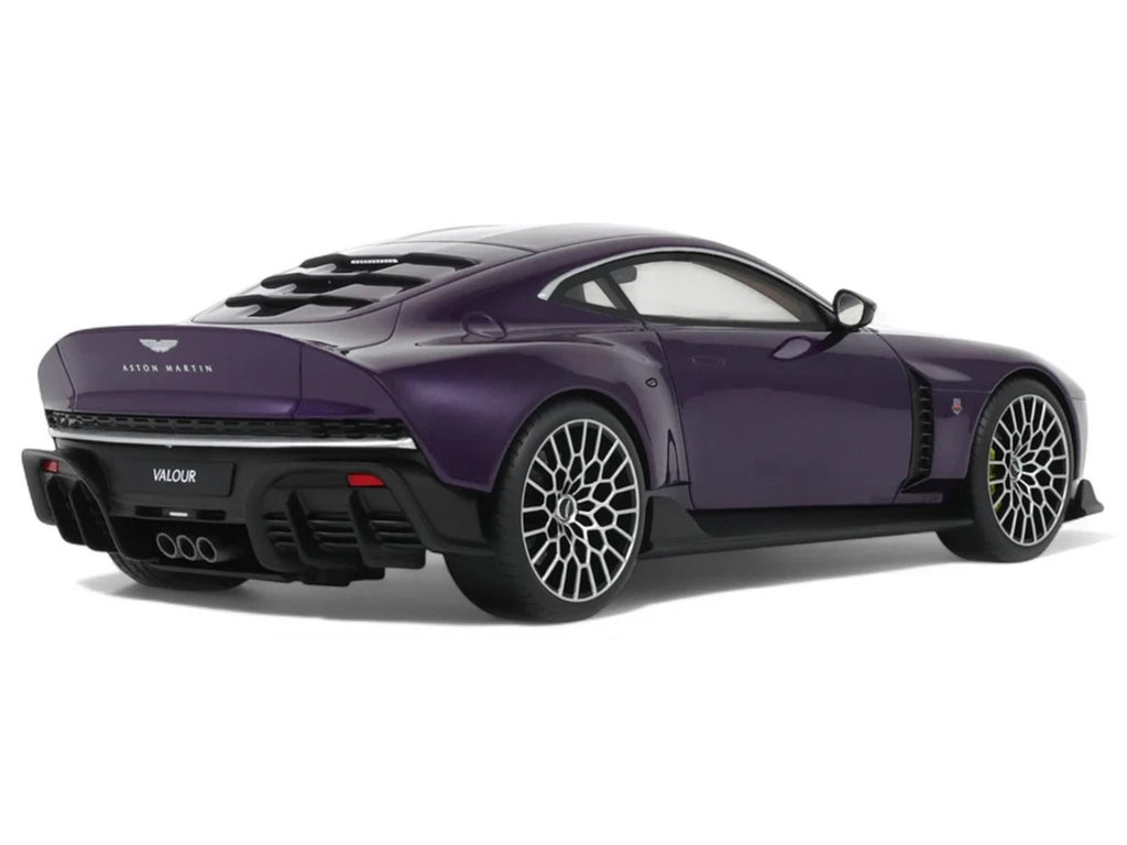 2023 Aston Martin Valour Purple Metallic 1/18 Model Car by GT Spirit - image 5