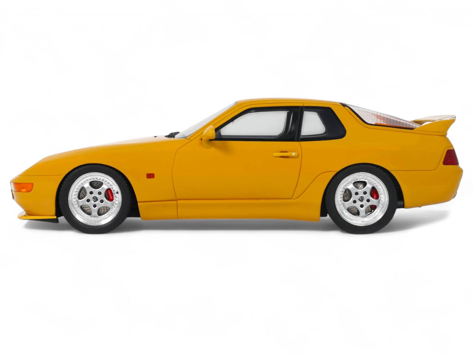 1993 Porsche 968 Turbo S Yellow 1/18 Model Car by GT Spirit - image 4
