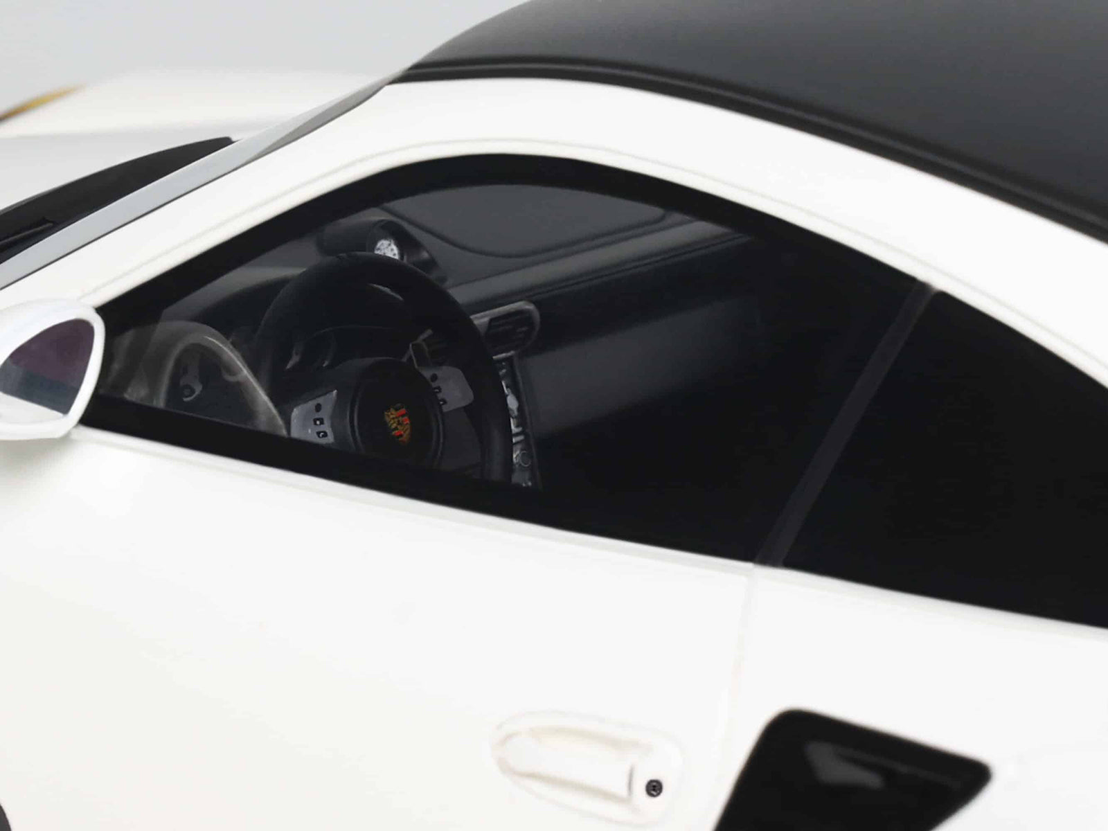 2024 Porsche 911 Turbo LB-Works White with Black Top 1/18 Model Car by GT Spirit - image 2