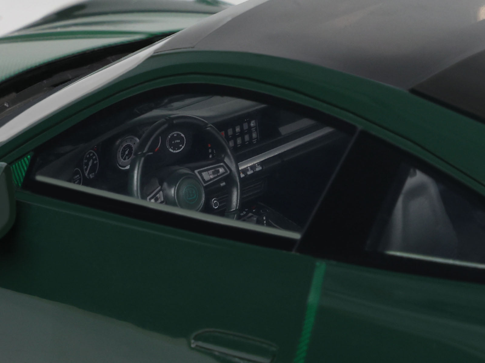 2024 Brabus 900 Rocket-R Green Metallic with Green Carbon Hood 1/18 Model Car by GT Spirit